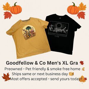 Goodfellow & Co Men's Graphic T-Shirt Lot Size XL Preowned